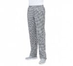 Eurosavoy Pantalón Ans Cuadros Unisex Cintura Goma Negro