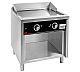 Fainca HR Fry Top de Acero Serie 750 de Pie FTE-E