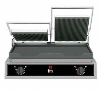 FM Plancha Grill Doble Mixta GRL-2