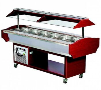 Mes Fred Buffet Isla New Medas Refrigerada