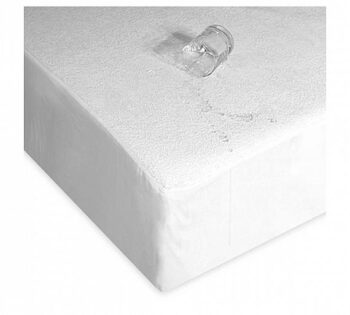 Fresmarvi Protector de Colchón Rizo Impermeable PVC Laminado