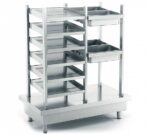 FriBuffet Self Service Dispensador Bandejas, Vasos y Cubiertos