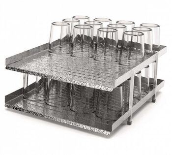 FriBuffet Estante Doble para Vasos