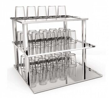 FriBuffet Estante Triple para Vasos