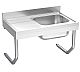 Fricosmos Fregadero Colgante Gama 600 con Palomillas