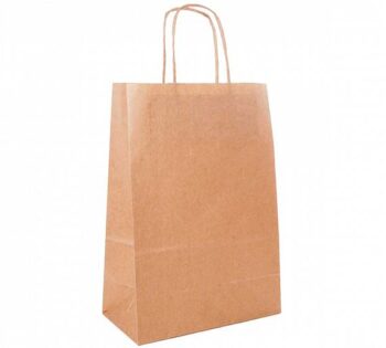 Bolsa SOS Papel Kraft con Asa 32 (250 uds)