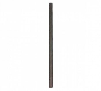 Canutillo Papel Negro Cocktail Largo (100 uds)