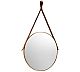 Ghessu Espejo Baño Round Leather