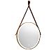 Ghessu Espejo Baño Round Leather LED