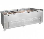 Grelhaco Asador de Carbón Vegetal Rotativo CCVR Simple