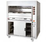 Grelhaco Asador de Gas Doble para Pollos