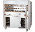 Grelhaco Asador de Gas Rodizio Triple