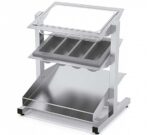IdeAcer Carro Dispensador de Bandejas y Vasos
