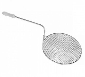 Inblan Espumadera Mango Acodado Inox