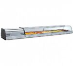 Infrico Vitrina de Tapas Refrigerada Serie VET 1 Piso