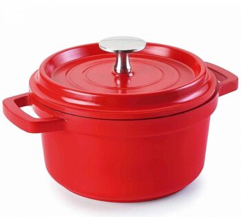 Lacor Cacerola con Tapa Mini Roja Coccottes