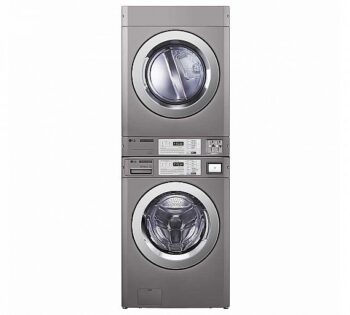 LG Lavadora+Secadora de Columna Titan Autoservicio