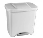 Llorca Cubo Pedalbin Ecológico 50L Blanco