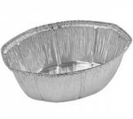Envase Aluminio Ovalado para Pollos