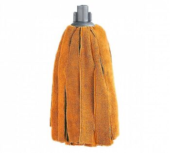 Maya Fregona Industrial Microfibra Tiras Naranja
