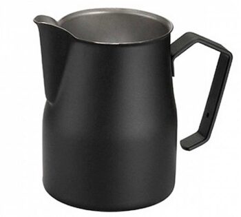 Metallurgica Motta Jarra de Leche Acero Inox Negra
