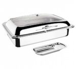 Olympia Recipiente Chafing Dish Ventana Vidrio
