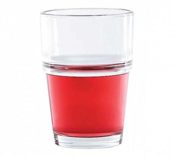Olympia Vaso Bajo Apilable