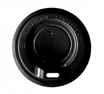 Tapa PS Negra para Vaso SP4