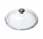 Pira Tapa de Cristal Pomo Inox