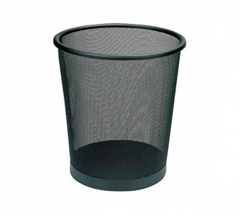 Plus-Tik Papelera Metálica de Rejilla