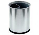 Probbax Papelera con 2 Compartimentos Inox