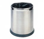 Probbax Papelera Redonda Inox