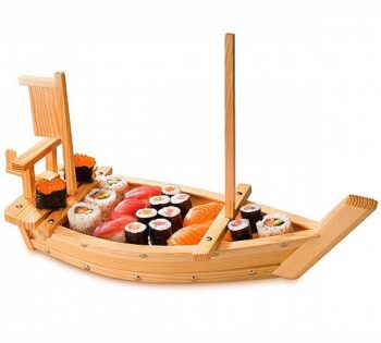 Pujadas Barco Presentación Sushi Bambú