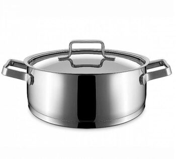 Pujadas Cacerola Baja con Tapa Inox First