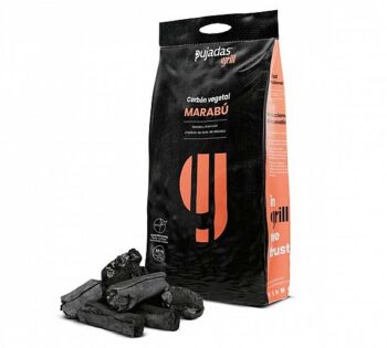 Pujadas Carbón Vegetal de Marabú Saco de 10 kg