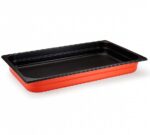 Pujadas Cubeta Antiadherente Fondo Difusor GN 1/2 Naranja