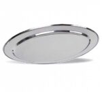 Pujadas Fuente Oval Borde Vuelto Acabado Brillante