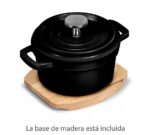 Pujadas Mini Cazuela con Tapa Negra