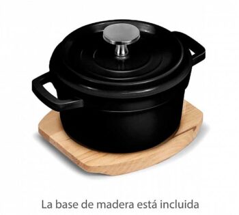 Pujadas Mini Cazuela con Tapa Negra