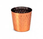 Pujadas Mini Vaso para Servir Acabado Martillado Cobre