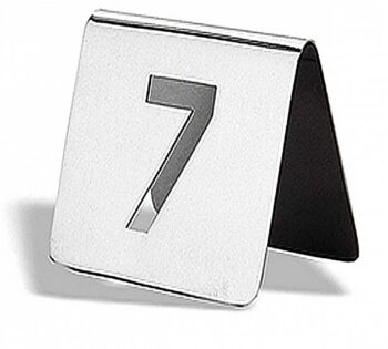 Vollrath Placa Número de Mesa