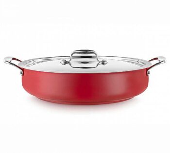 Pujadas Paellera con Tapa Cool Line Roja
