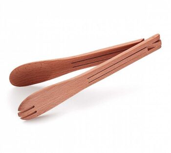 Pujadas Pinza de Servicio de Pan Madera