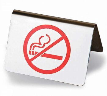 Vollrath Placa Prohibido Fumar