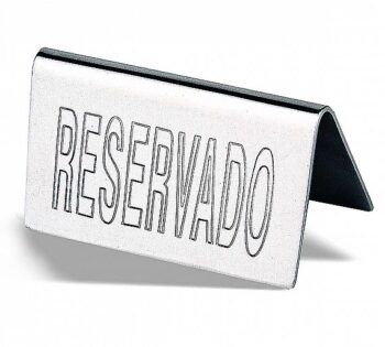 Vollrath Placa Reservado
