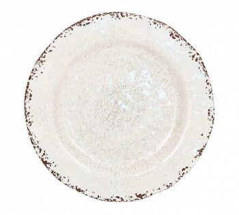 Pujadas Plato Melamina Siena Blanco