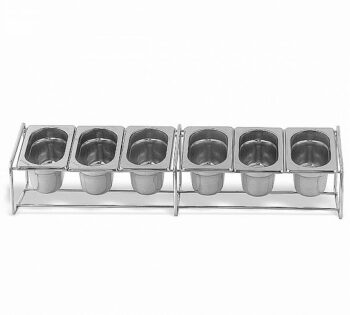 Pujadas Presentador Cubetas GN Inox