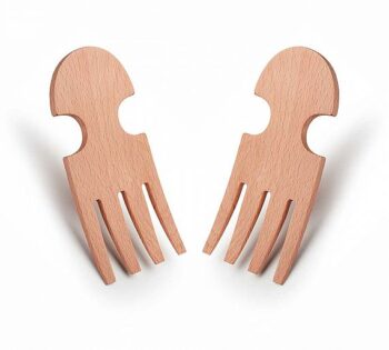 Pujadas Servidor de Ensalada Madera