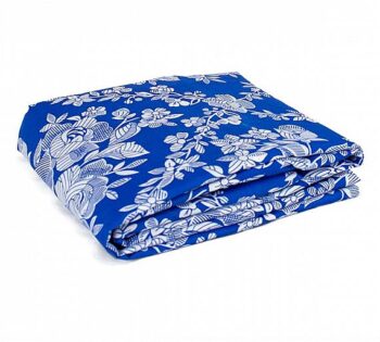Purpura Home Funda Protectora de Colchón Estampada Azul