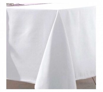 Purpura Home Mantel Hostelería Satén Blanco